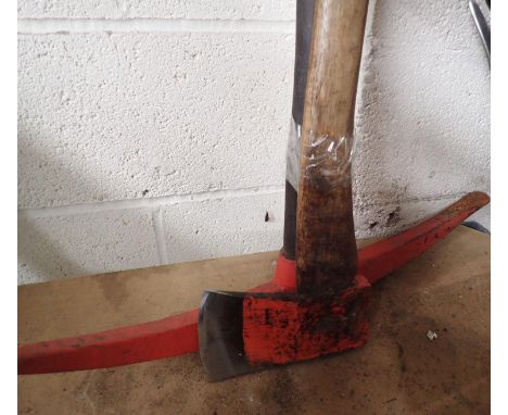 Pickaxe and an axe (2). Not available for in-house P&amp;P 