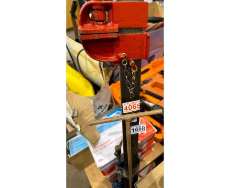Two sash clamps and a water mains key. Not available for in-house P&amp;P 