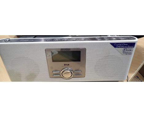 A Sharp DAB radio. P&amp;P Group 2 (£18+VAT for the first lot and £3+VAT for subsequent lots) 