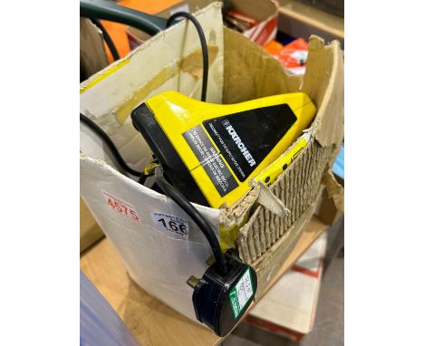 Karcher power brush with vacuum. All electrical items in this lot have been PAT tested for safety and have passed. This does 