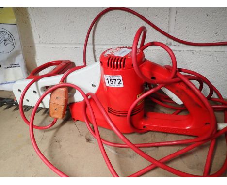 Little Wonder electric hedge trimmer. All electrical items in this lot have been PAT tested for safety and have passed. This 