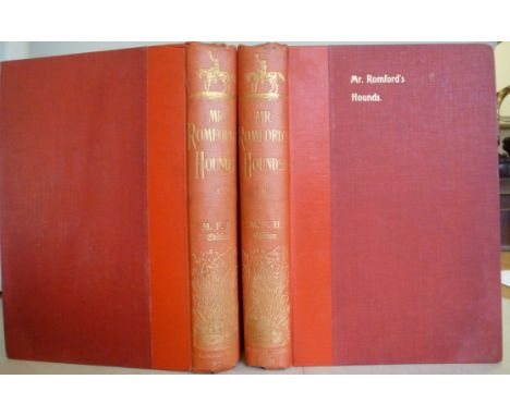 Books: Hadley Cross Series 'Mr Facey Romford's Hounds' illustrated by John Leech and Hablot K Browne, Vols I & II, MFH Editio