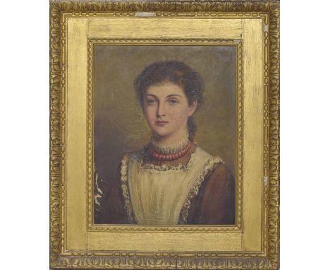Fanny Sutherland (19th century) - portrait of Maria Theresa Lister, aged thirteen, daughter of T. Villiers Esq., London, sign