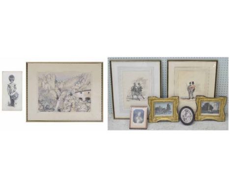 Pair of&nbsp;Aquatints by&nbsp;I.C. Stadler after C.H.S&nbsp;- "Solders of the First Regiment of Foot Guards in Marching Orde