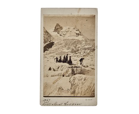 Cartes de Visite - 'Beryl's Choice', Beryl's captioned selection in plastic loose-leaf pockets, probably for magazine article