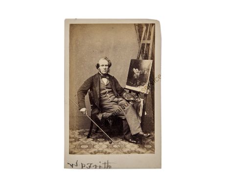 Cartes de Visite Portraits - Artists,  W P Frith/Maull & Polyblank (1), John Tenniel/Watkins (1), Millais/Watkins (1), Lentha