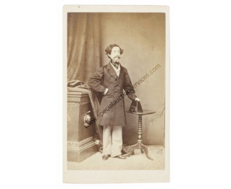 Cartes de Visite Portraits - Each Sitter with Object of Photographic Interest,   with Brewster stereoscopes (3), standing gen