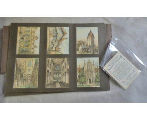 John Player & Sons Architectural Beauties 1937 set L 25/25 EX