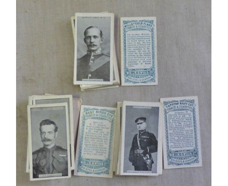 W D & H O Wills Ltd Transvaal Series 1901 mixed backs Westwood Ho; Three Castles: Capstan etc approx 100 VG