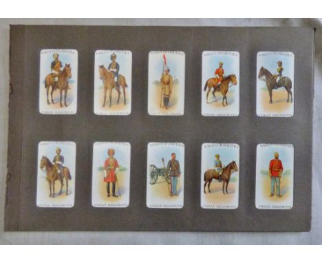 W D & H O Wills Ltd Other Overseas Issues Indian Regiments Series 1912 set 50/50 EX