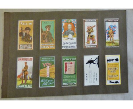 W D & H O Wills Ltd Recruiting Posters 1915 set 12/12 EX