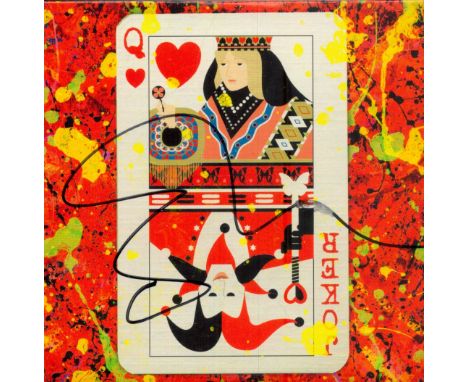 Ed Sheeran signed Joker and the Queen CD. Good condition. All autographs come with a Certificate of Authenticity. We combine 