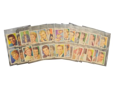 Kane Disc Stars Cards collection 50 large cards, Elvis, Buddy Holly, Petula Clark + 47 others. Good condition. All autographs