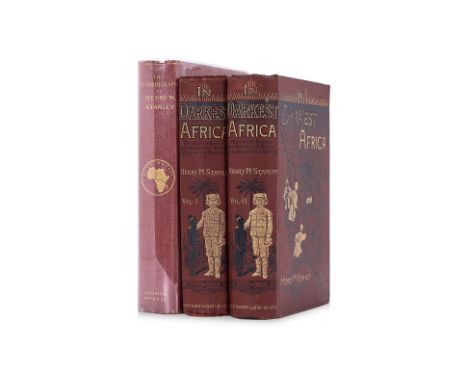 IN DARKEST AFRICA, HENRY M. STANLEY, 2 VOL, 1890/91
In Darkest Africa or The Quest Rescue and Retreat of Emin Govenor of Equa