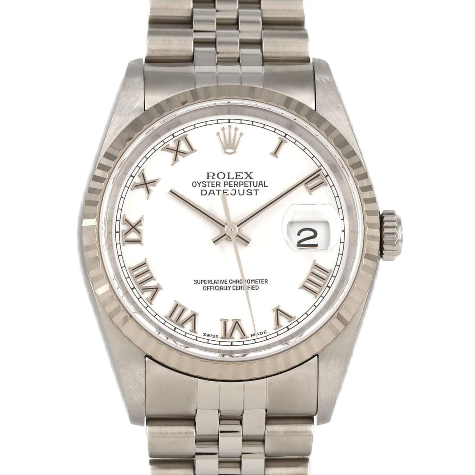Rolex Datejust 16234 SSxWG Automatic Watch Y-Serial