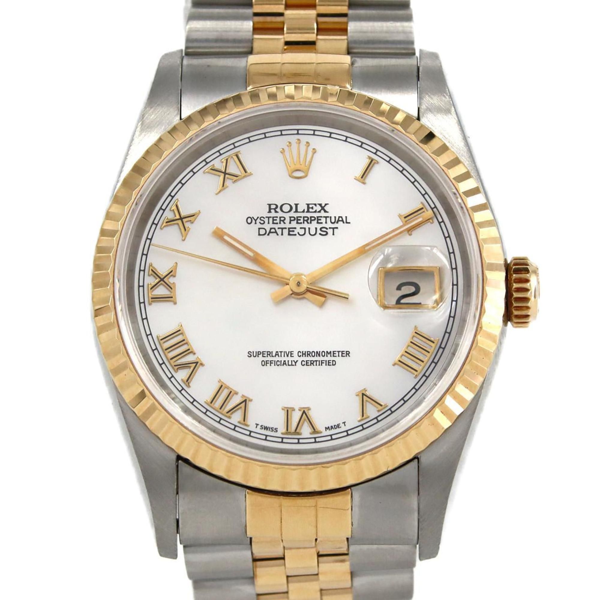 Rolex Datejust 16233NR SSxYG Automatic Watch, S-Serial