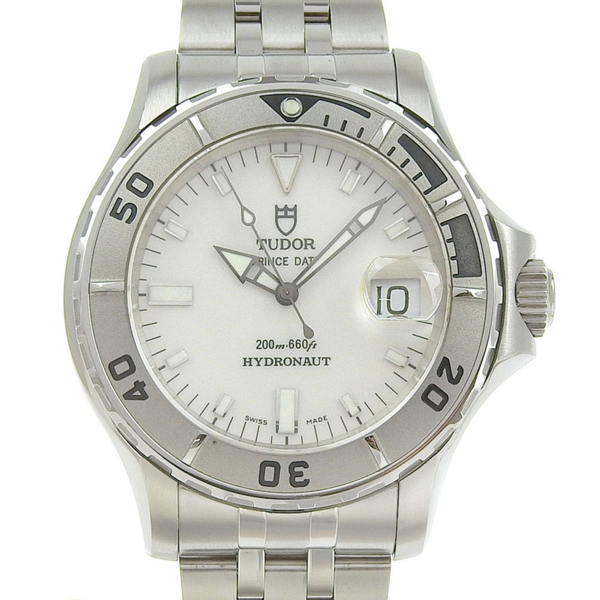 Like new TUDOR Tudor Prince Hydronaut Date 89190 White dial Stainless steel Automatic winding Approx