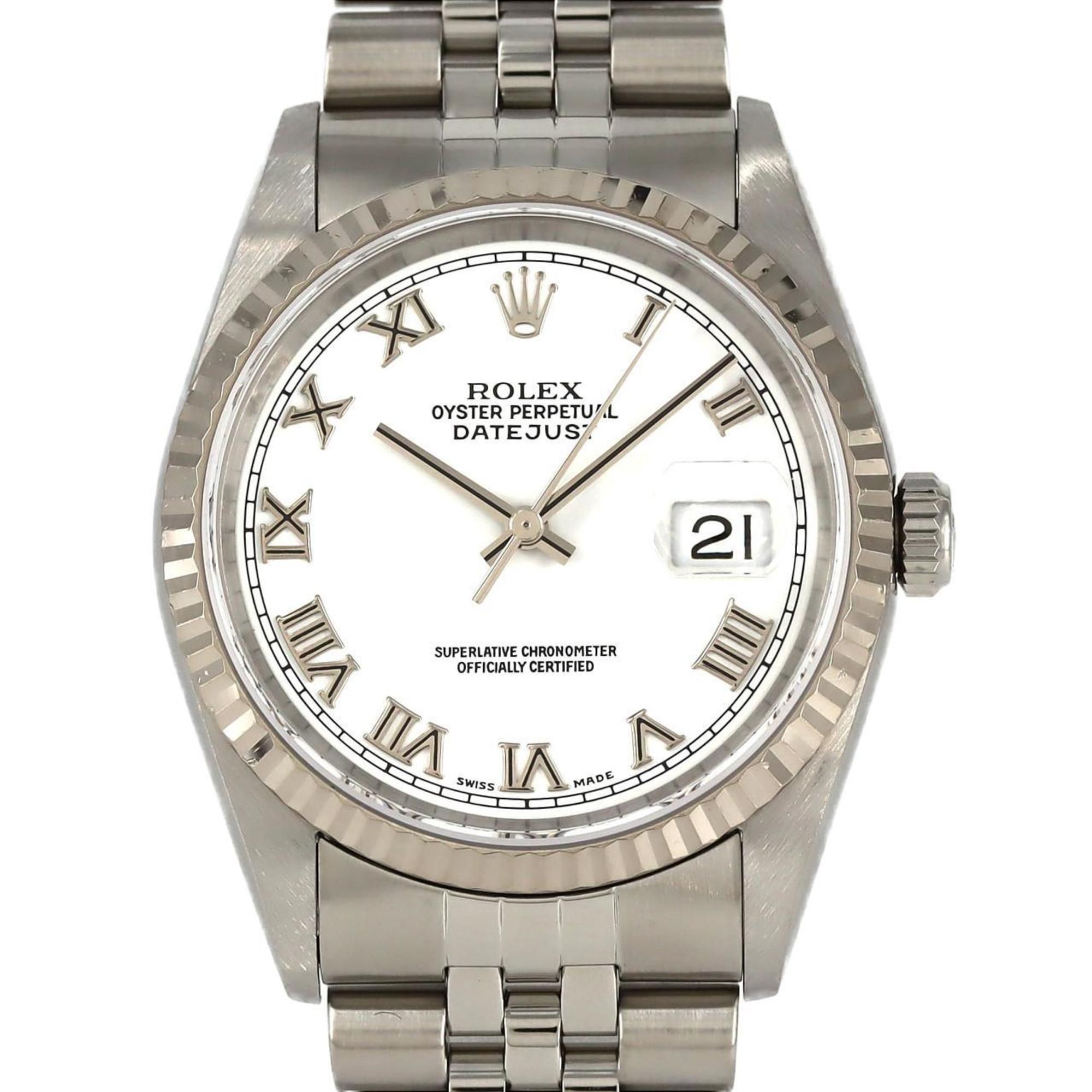 Rolex Datejust 16234 SSxWG Automatic Watch P-Serial
