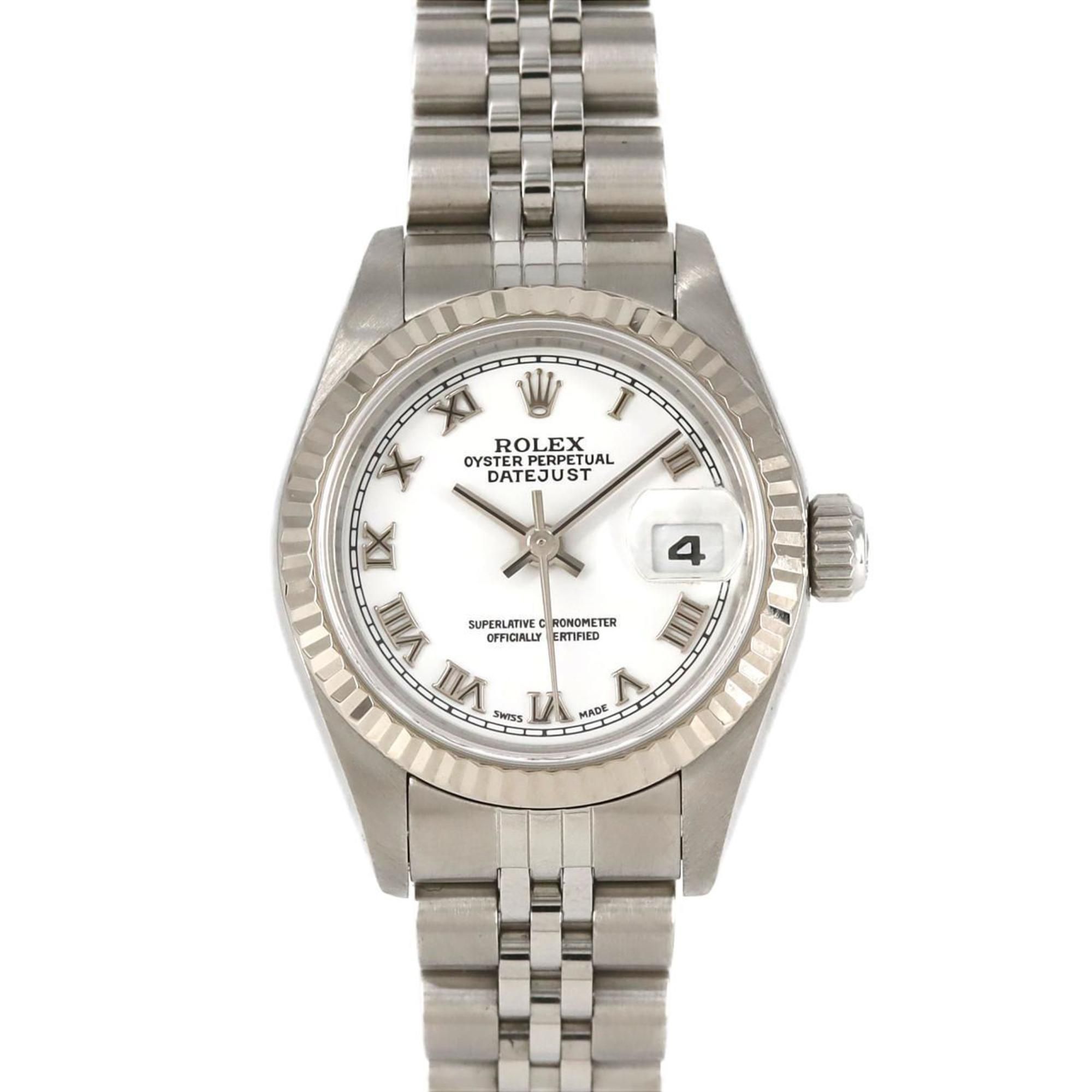 Rolex Datejust 79174 SSxWG Automatic Watch, F Series