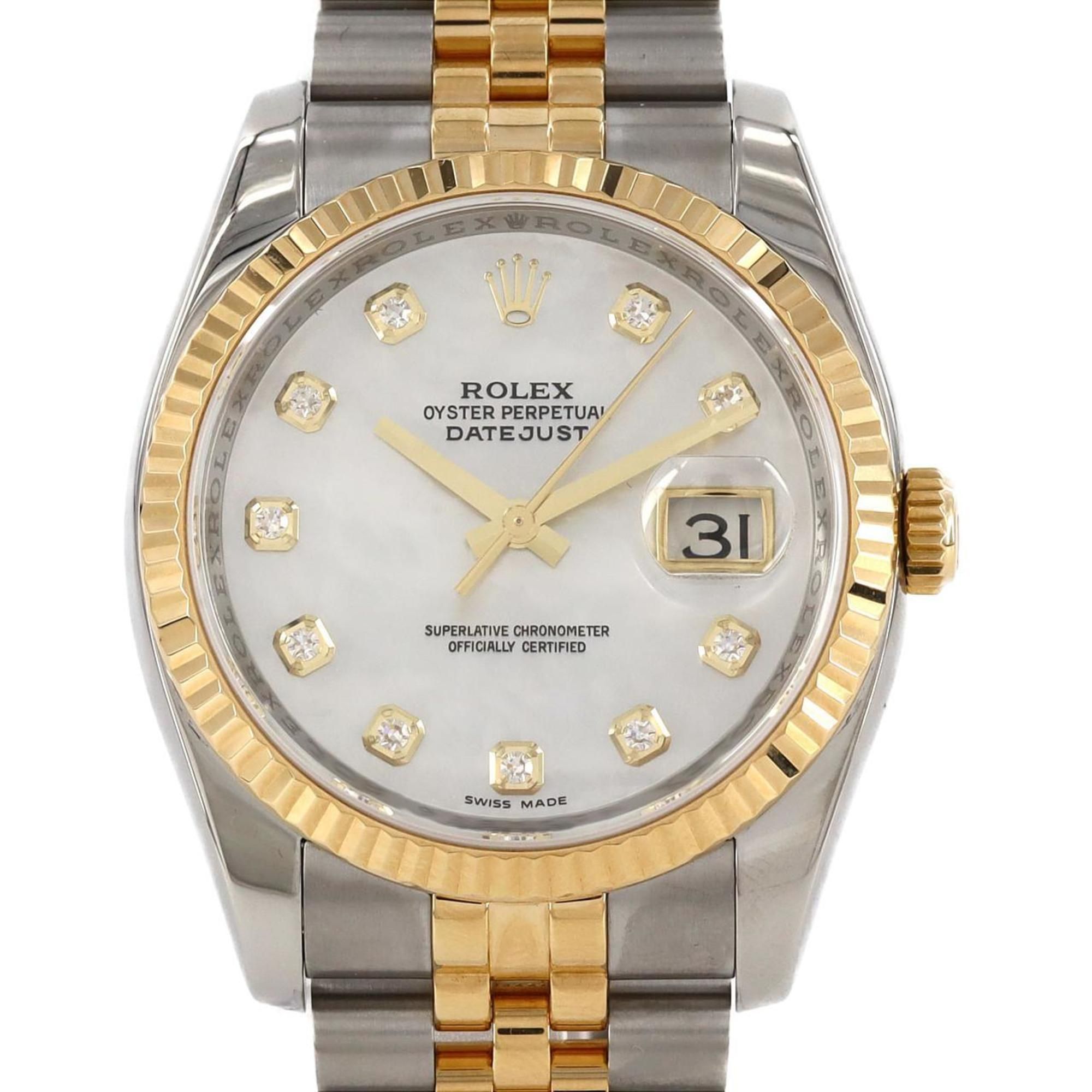 Rolex Datejust 116233NG SSxYG Automatic Watch M Series