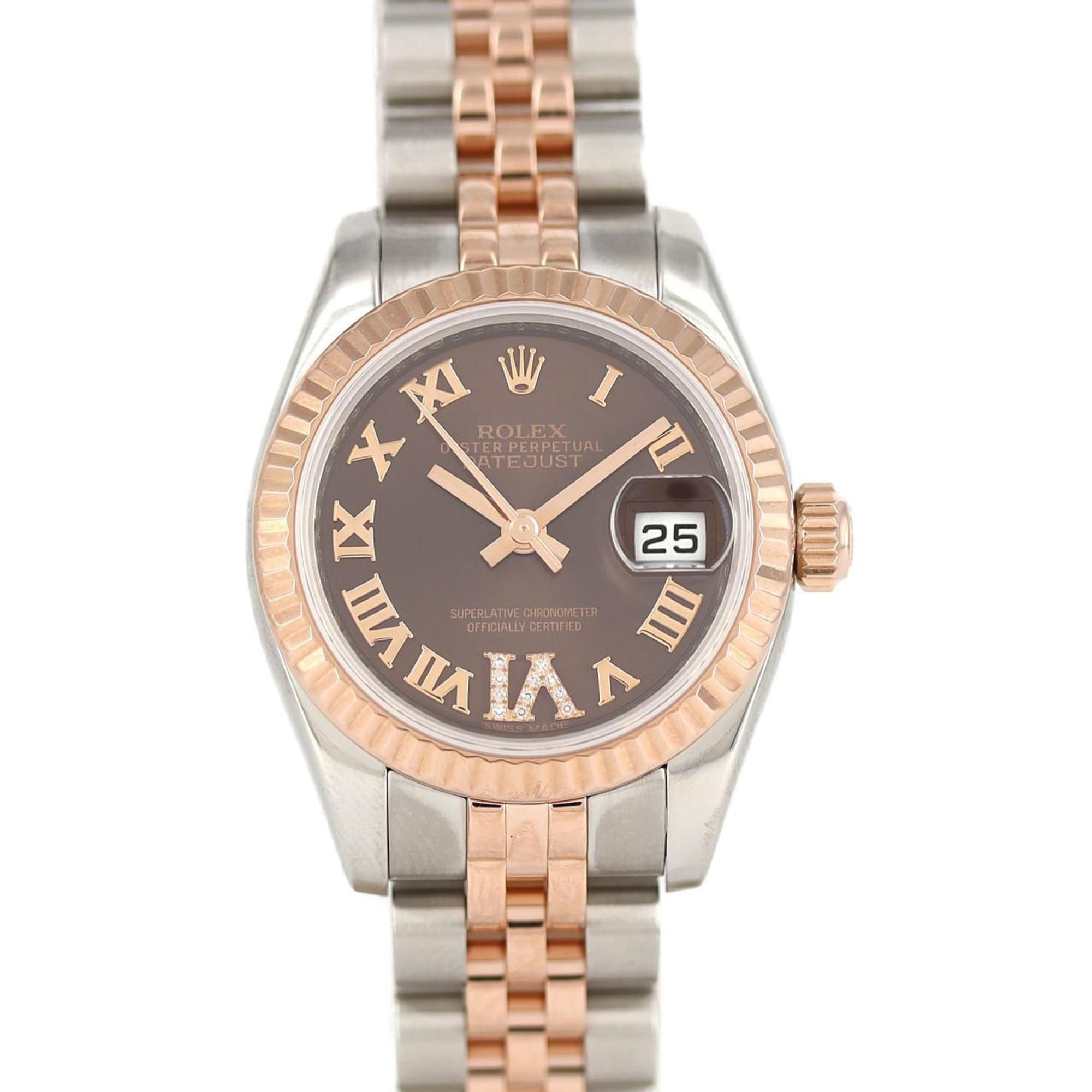 Rolex Datejust 179171 SSxPG Automatic Watch, Random Number