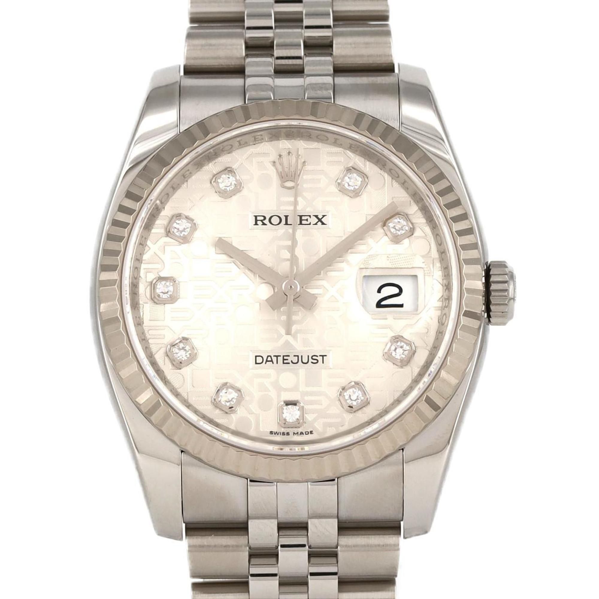 Rolex Datejust 116234G SSxWG Automatic Watch, Random Number
