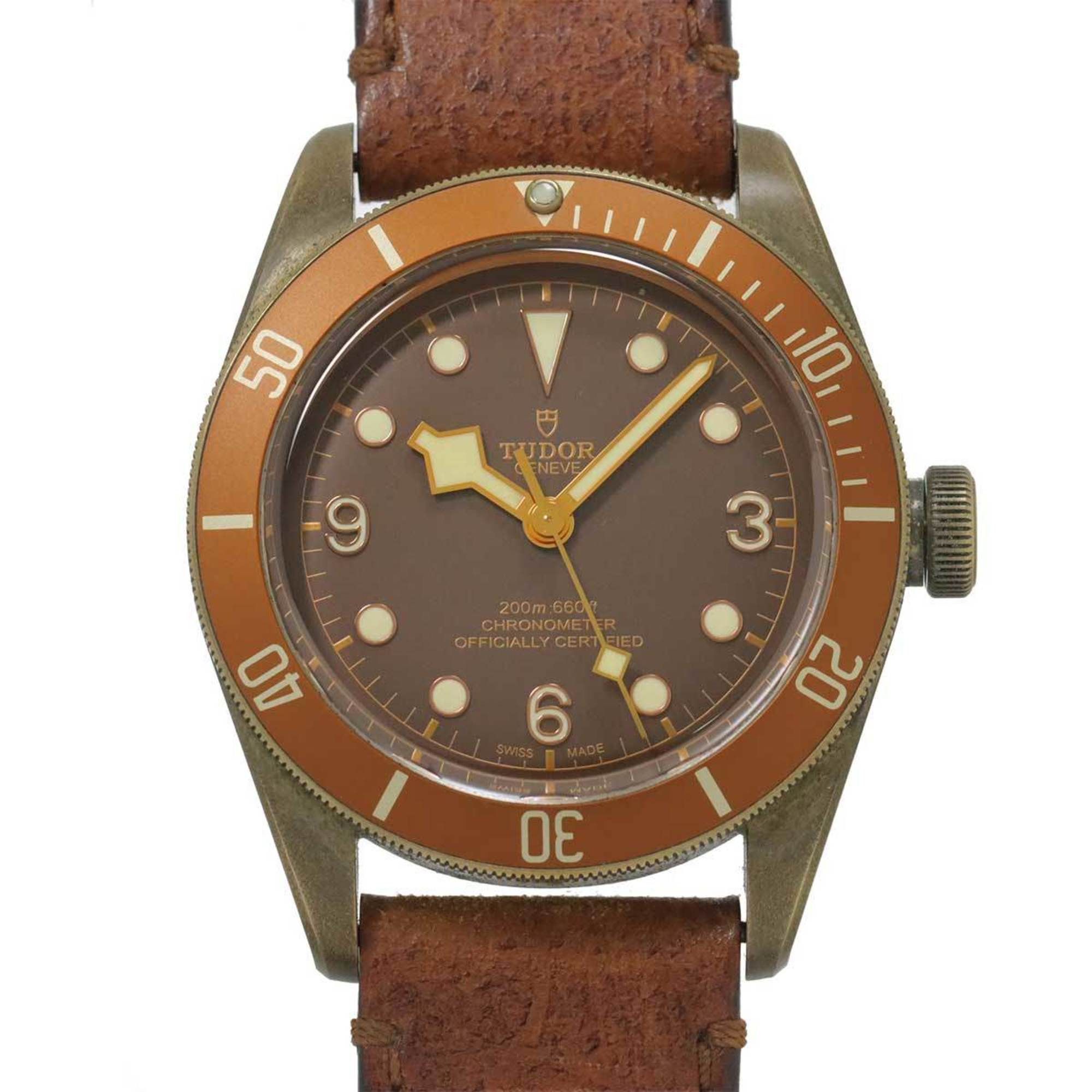 Tudor Heritage Black Bay Bronze 79250BM Men's Watch, Brown, Automatic,