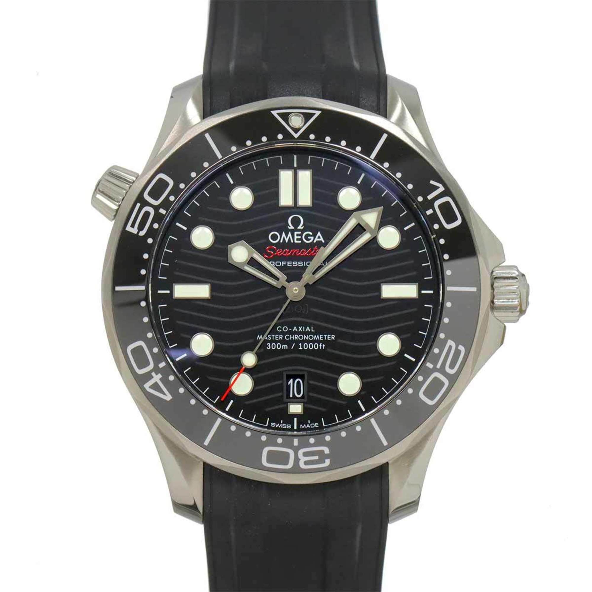 OMEGA Seamaster Co-Axial Master Chronometer 210 32 42 20 01 001 Men's Watch with Date Display, Black