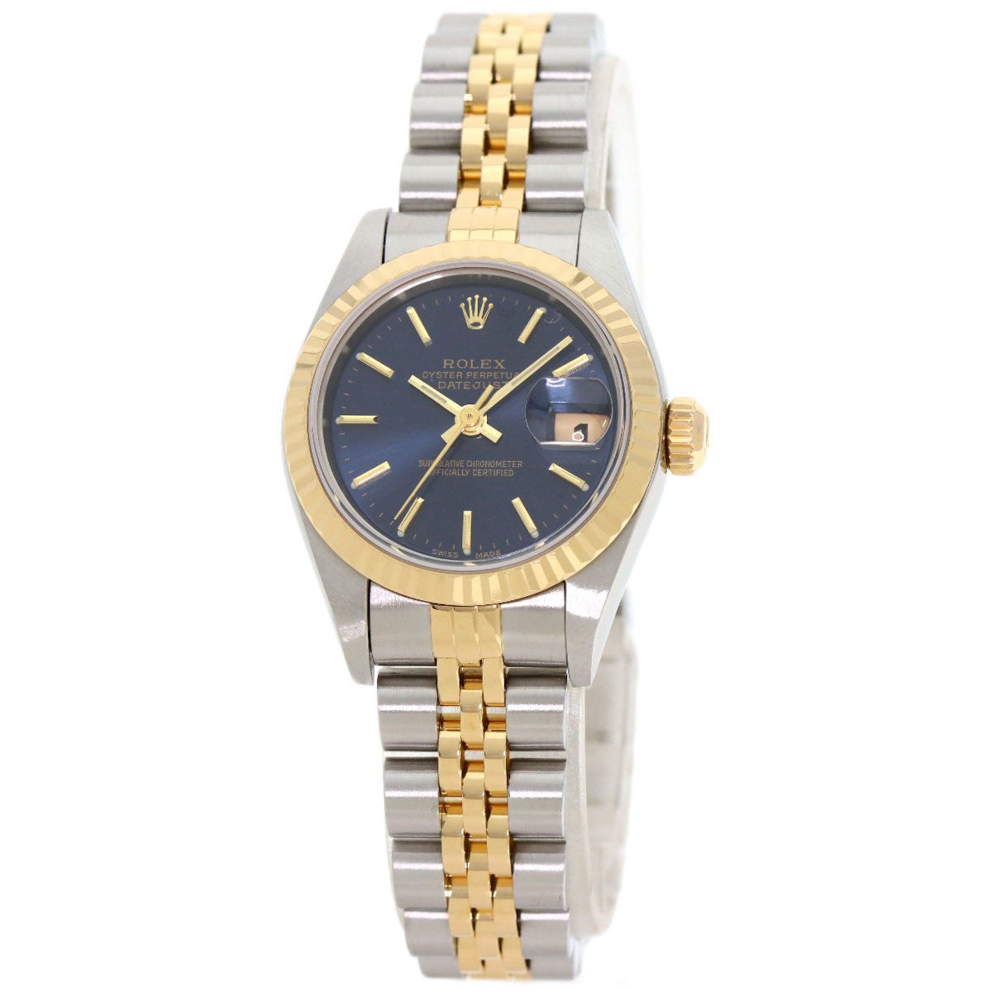 Rolex 79173 Datejust Watch Stainless Steel SSxK18YG Ladies ROLEX