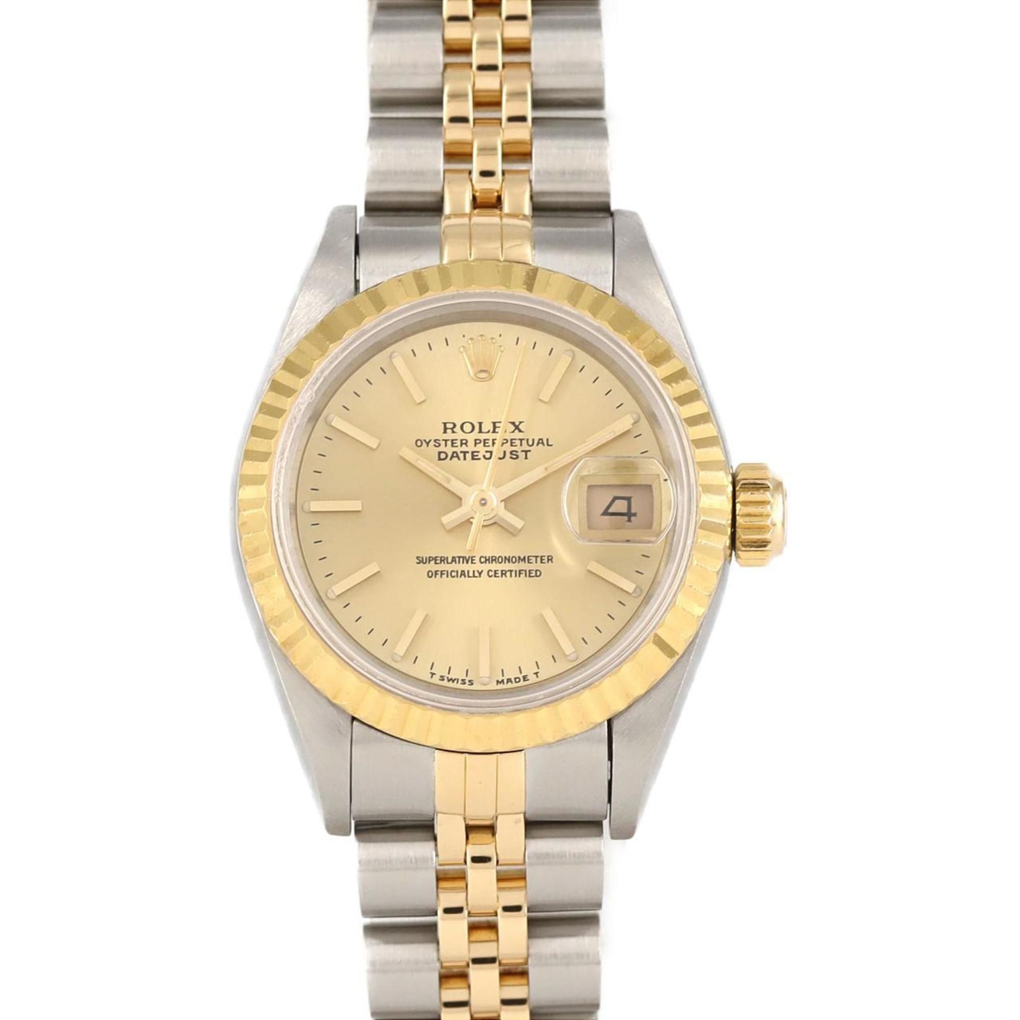 Rolex Datejust 69173 SSxYG Automatic Watch S Serial