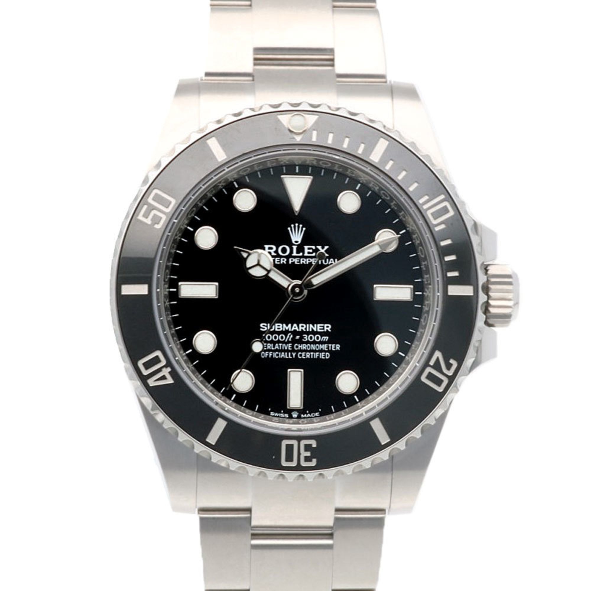 Rolex Submariner Oyster Perpetual Watch, Stainless Steel, Automatic, Men's, 124060, Randomly Overhau