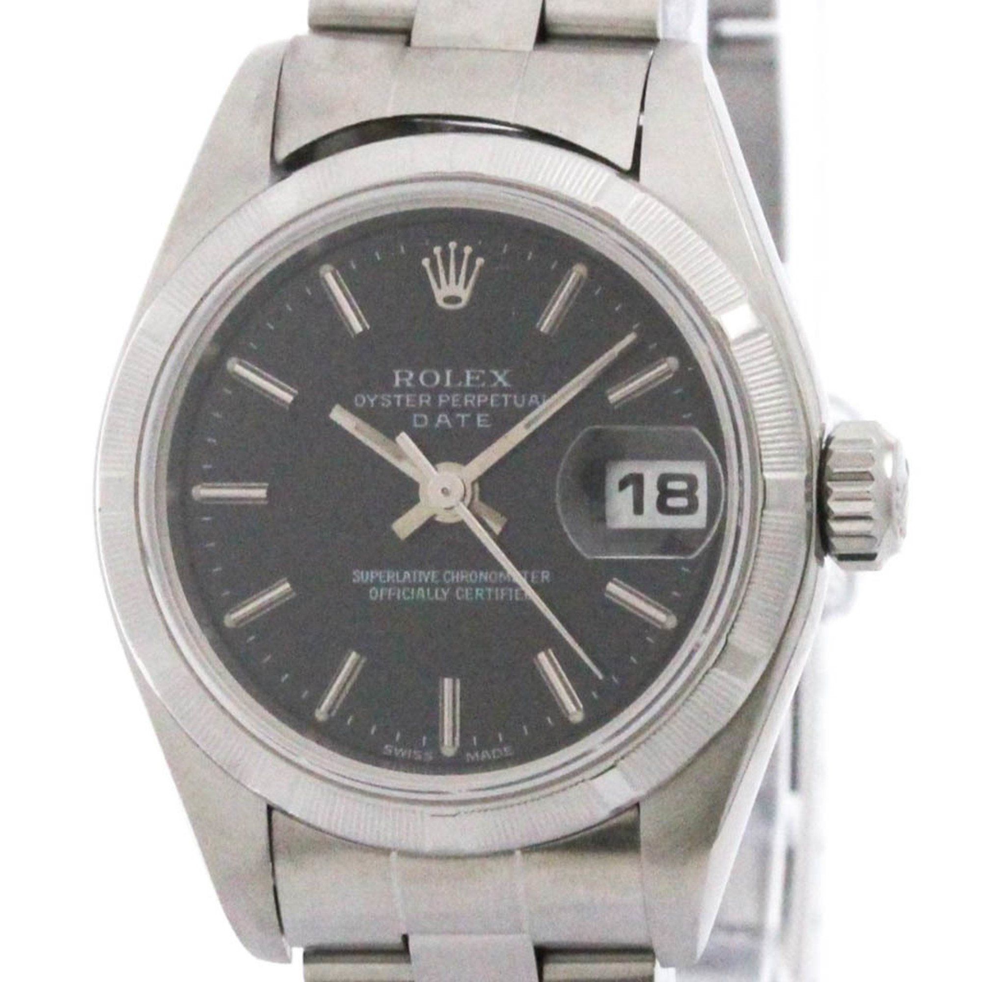 Rolex Oyster Perpetual Date Automatic Stainless Steel Women's Sport 79190