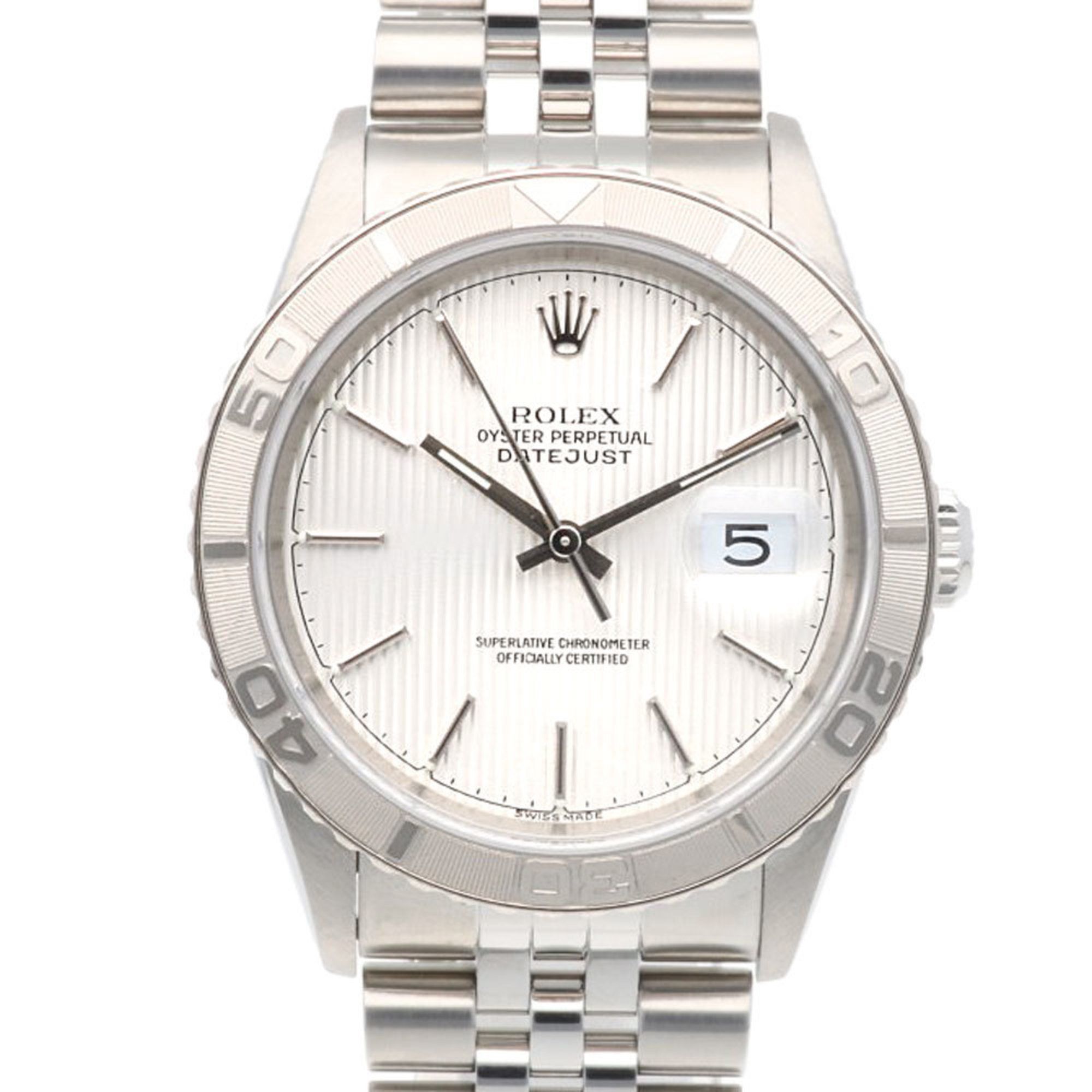 Rolex Datejust Oyster Perpetual Watch, Stainless Steel, 16264, Automatic, Men's, ROLEX Y-Serial, 200