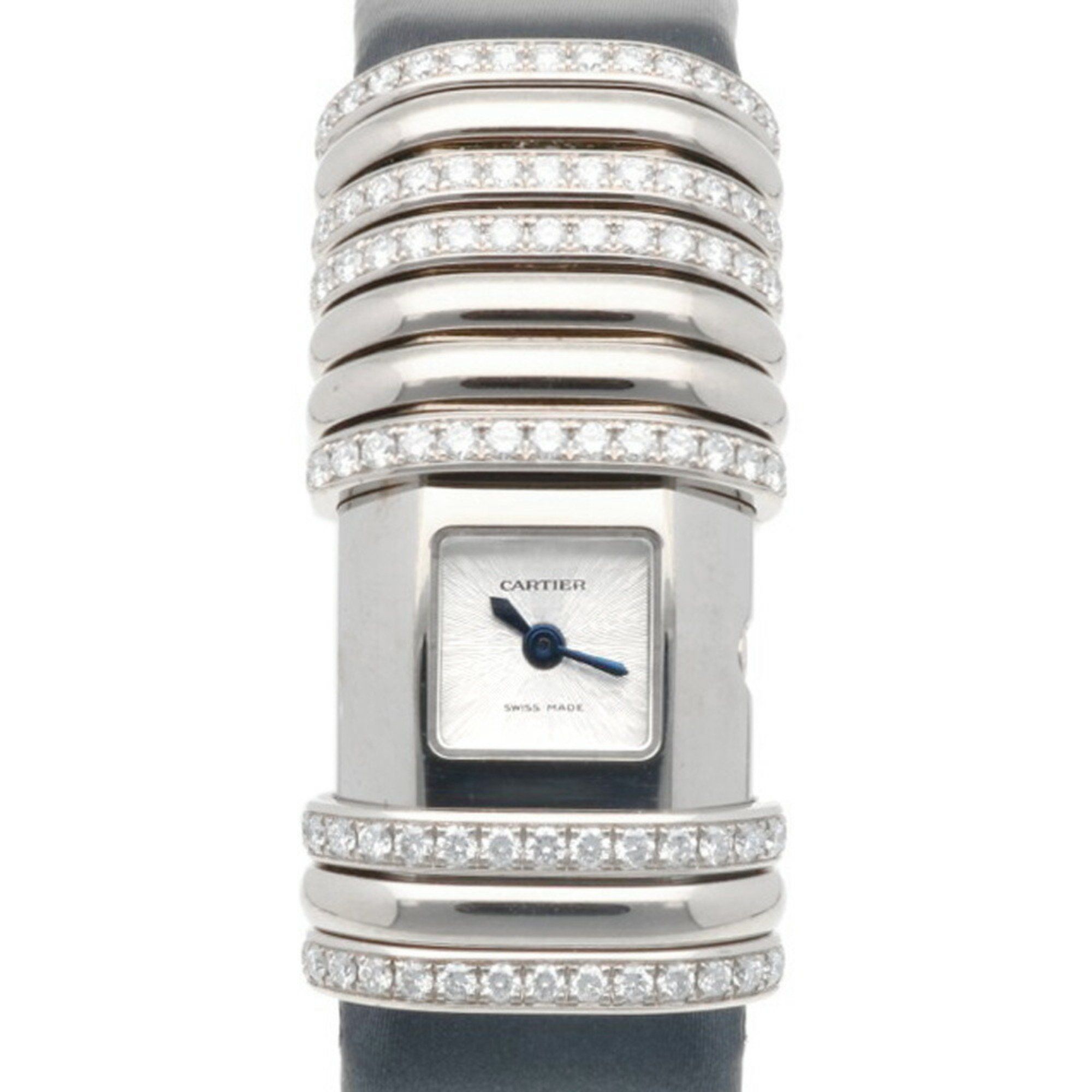 Cartier Declaration Moveable Ring Watch, Titanium Quartz, Women's, Diamond