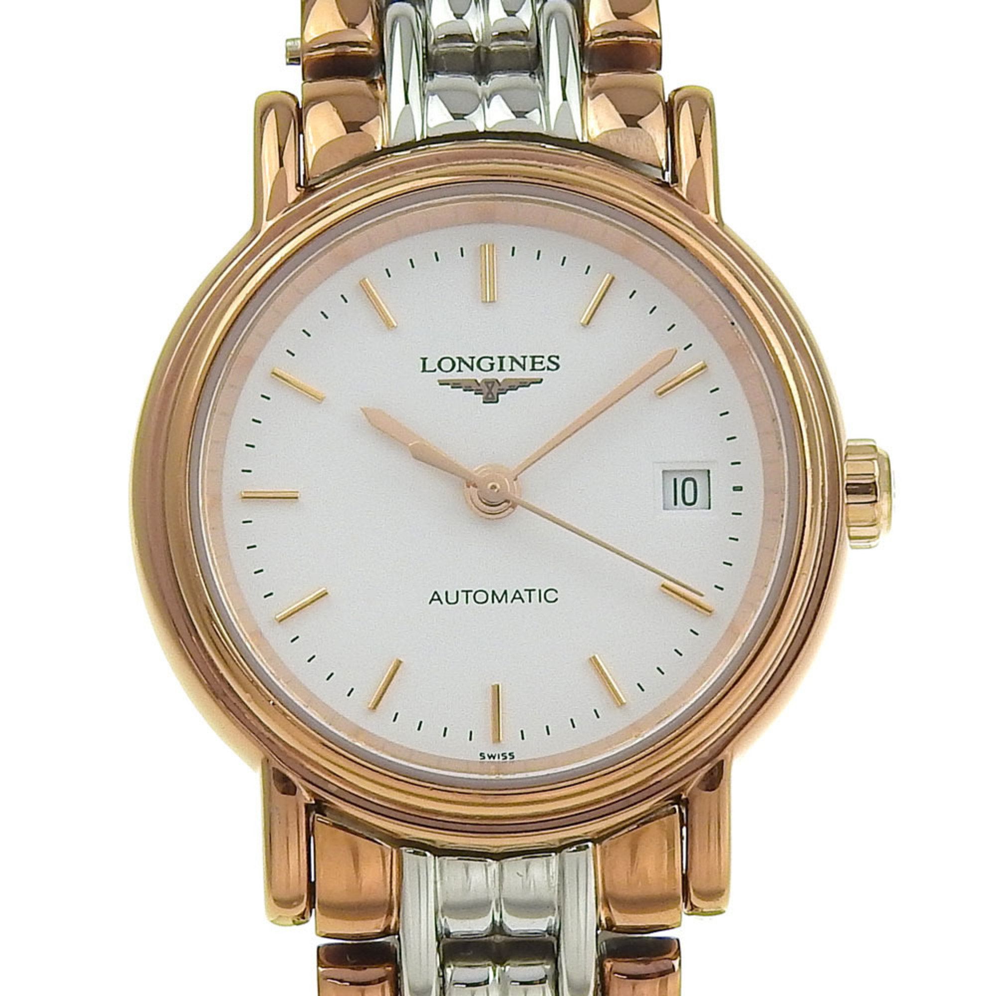Like new Longines Grand Classic Presence Date L4 321 1 White dial SS/GP 2025/01 Automatic winding ap