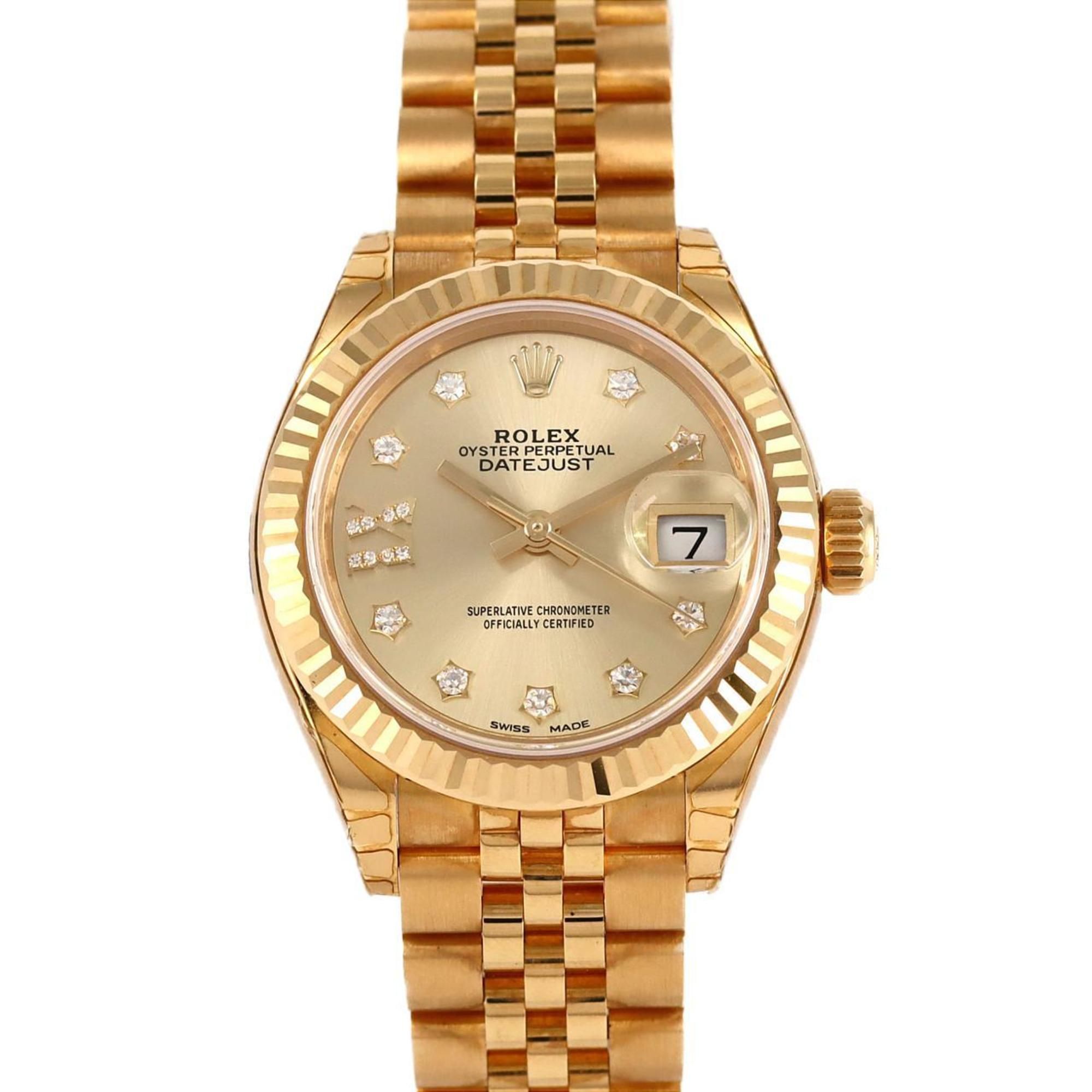 Rolex Datejust 279178G?5 YG Wristwatch Automatic Random Number