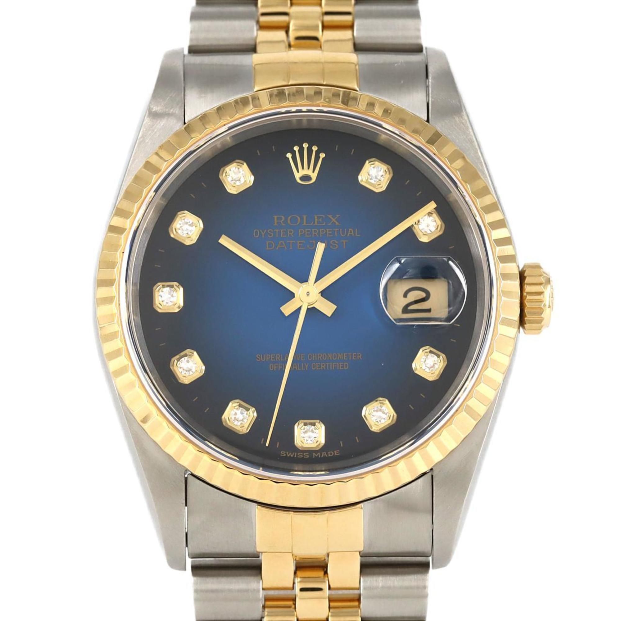 Rolex Datejust 16233G SSxYG Automatic Watch U-Serial