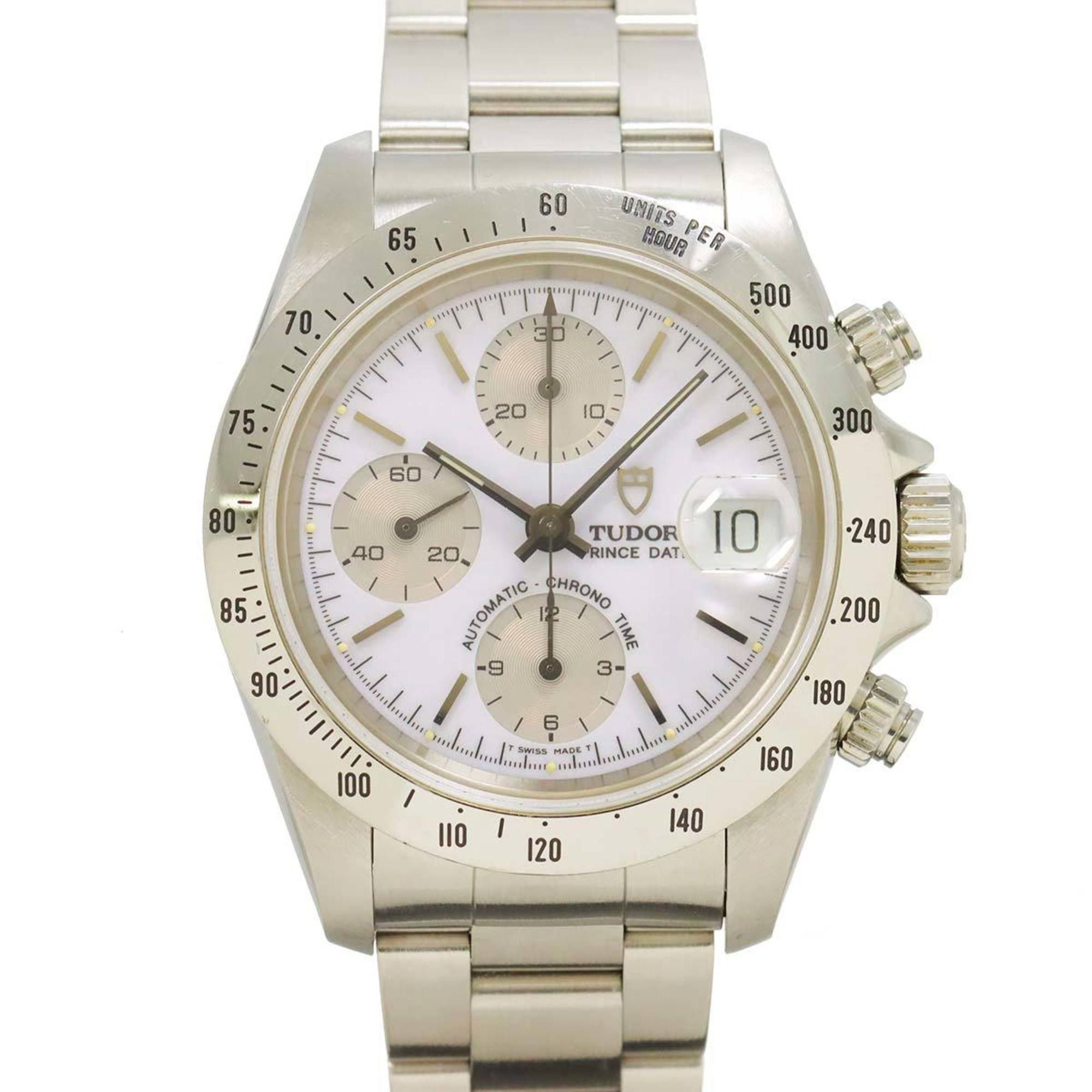 Tudor Chronotime Prince Date 79280 Men's Automatic Watch in White