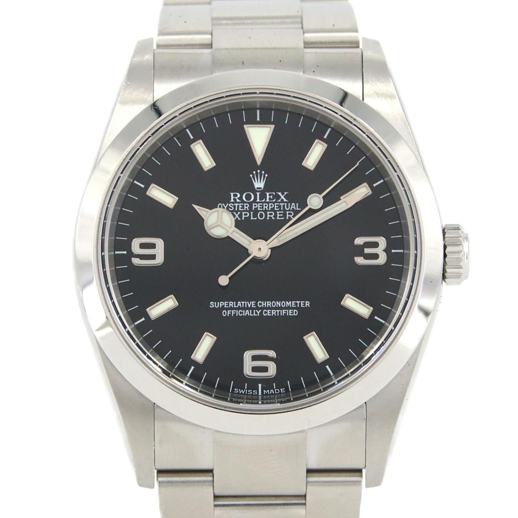 Rolex Explorer I 114270 Stainless Steel Automatic Watch, Y-Serial