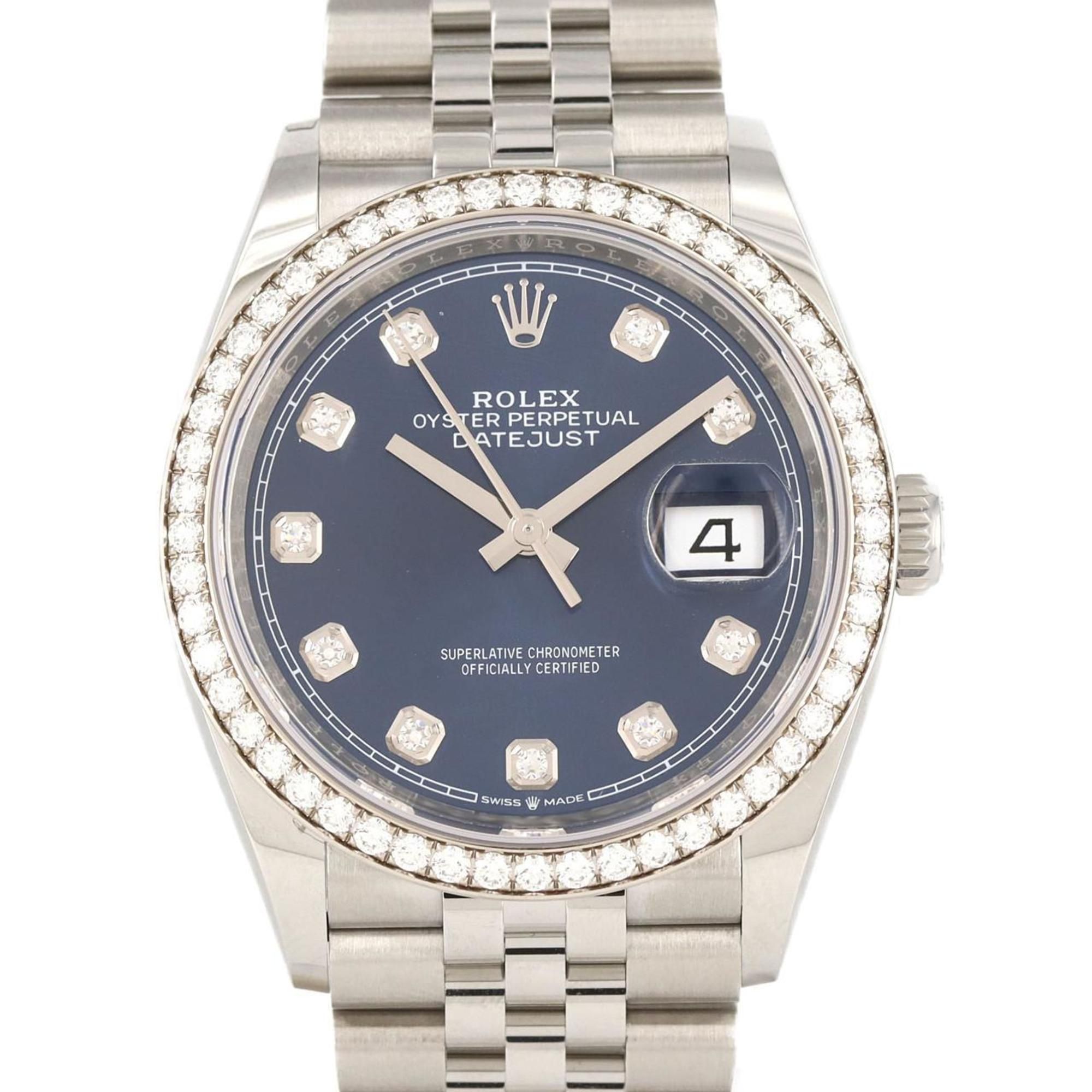 Rolex Datejust 126284RBR SSxWG Automatic Watch, Random Number