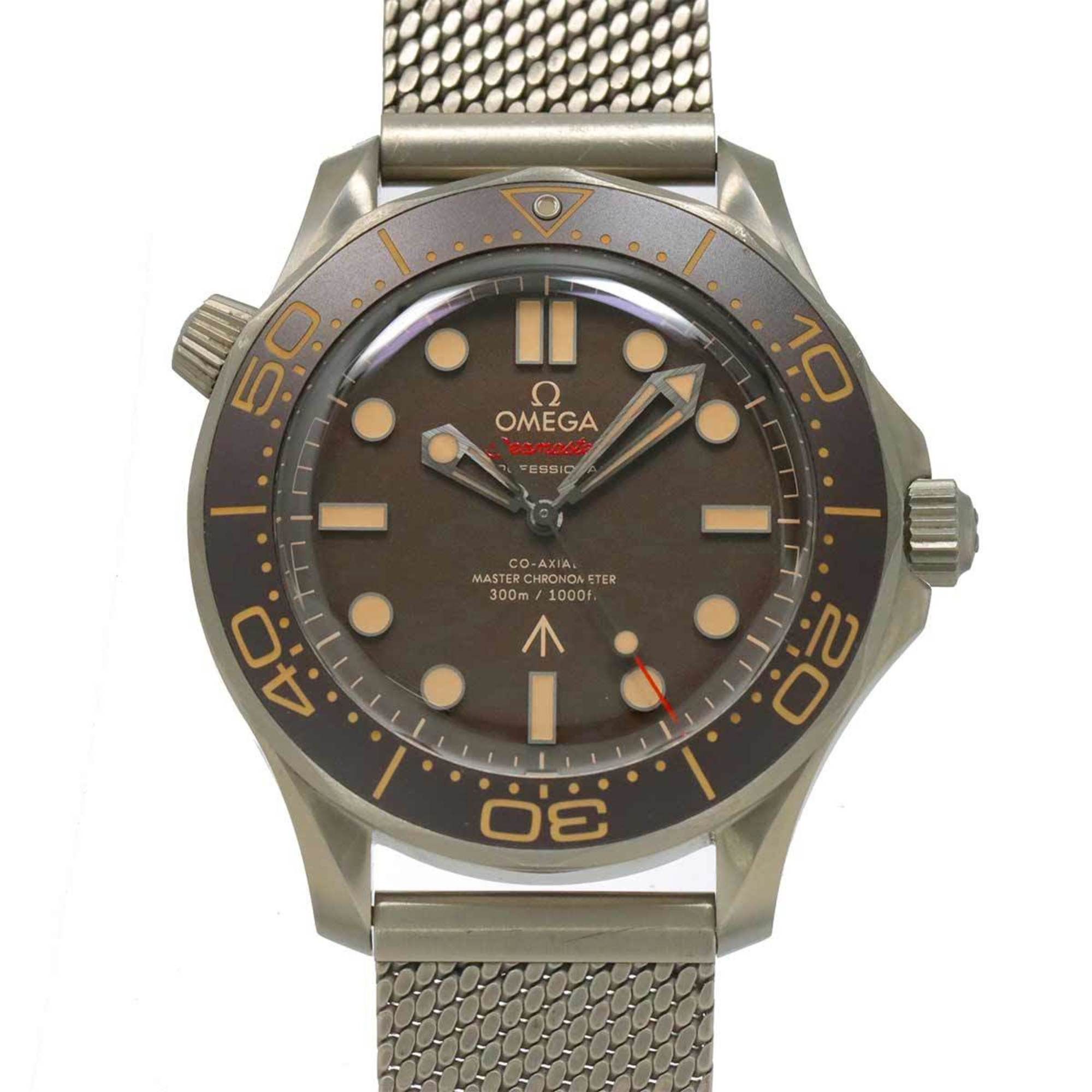 OMEGA Seamaster Diver Co-Axial 007 210 90 42 20 01 001 Men's Watch Brown Automatic