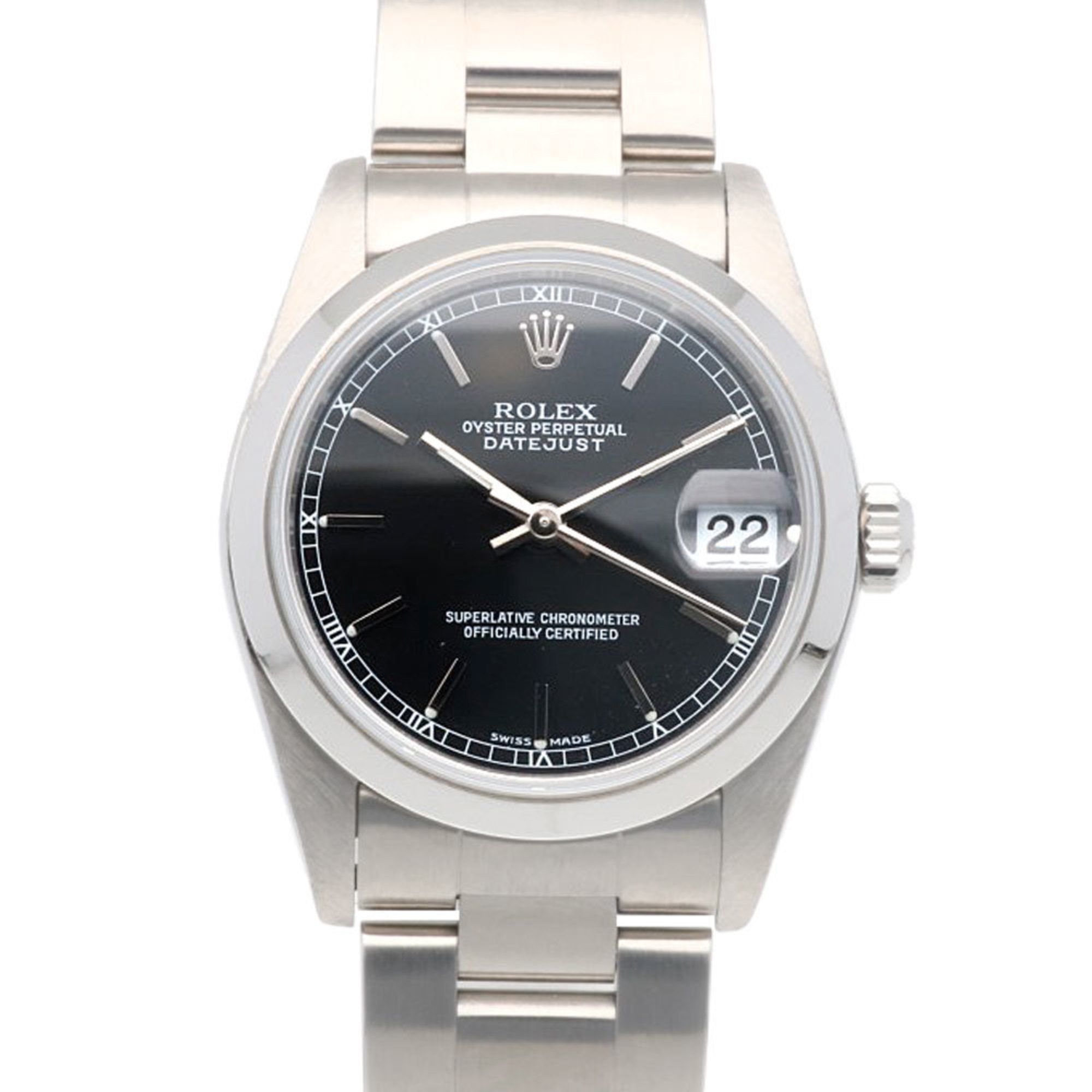 Rolex Datejust Oyster Perpetual Watch, Stainless Steel, 78240, Automatic, Unisex, ROLEX D-Serial, 20