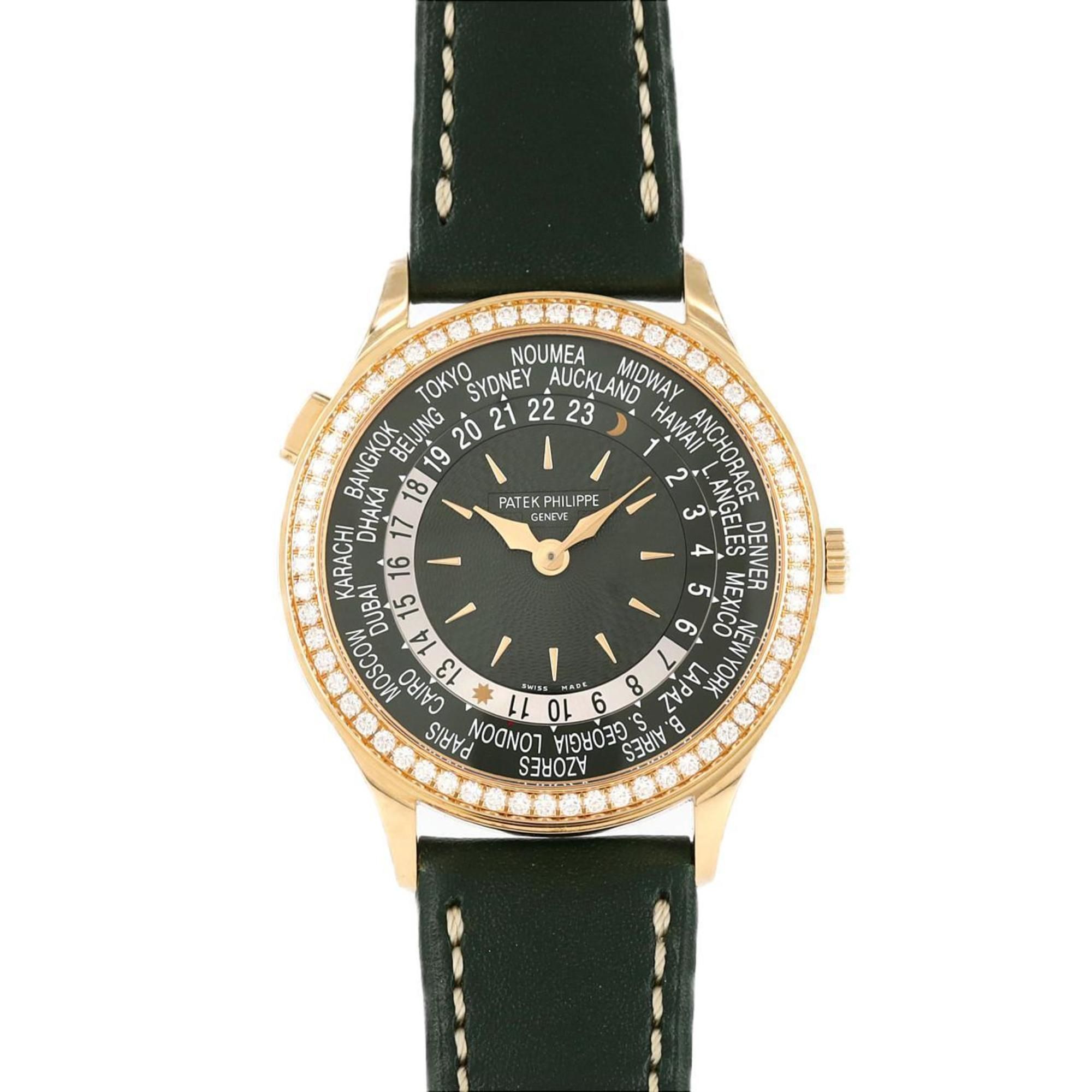 Patek Philippe Complications World Time RG D 7130R-014 PG/RG Automatic Watch