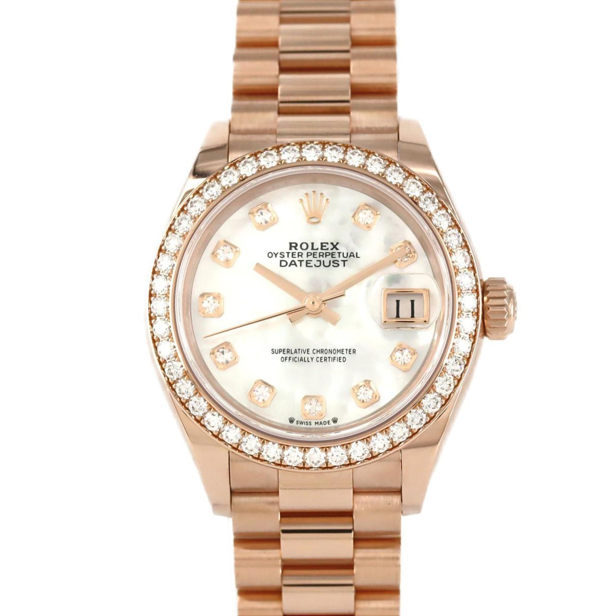 Rolex Datejust 279135RBR PG/RG Automatic Watch, Random Number