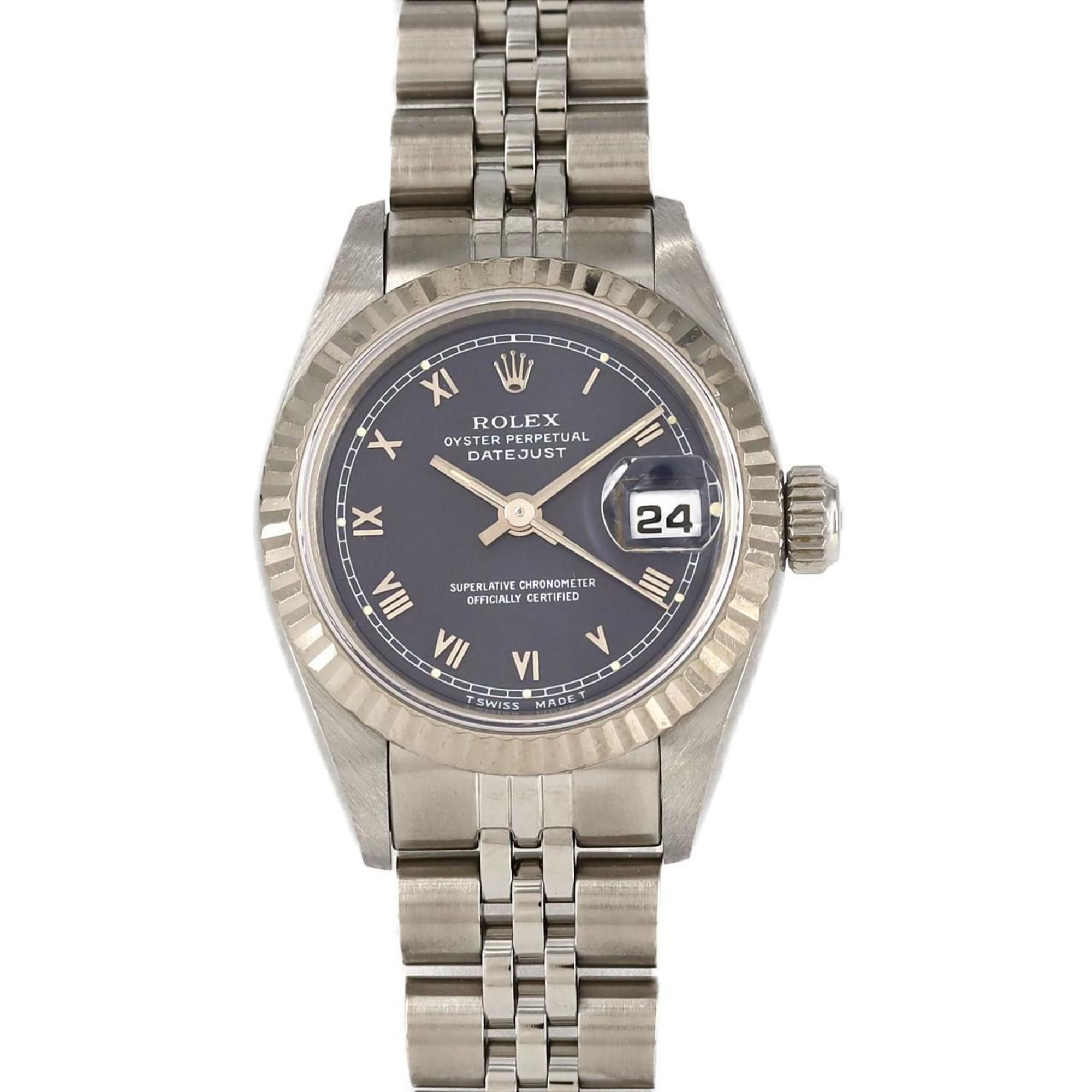 Rolex Datejust 69174 Stainless Steel Automatic Watch W Serial