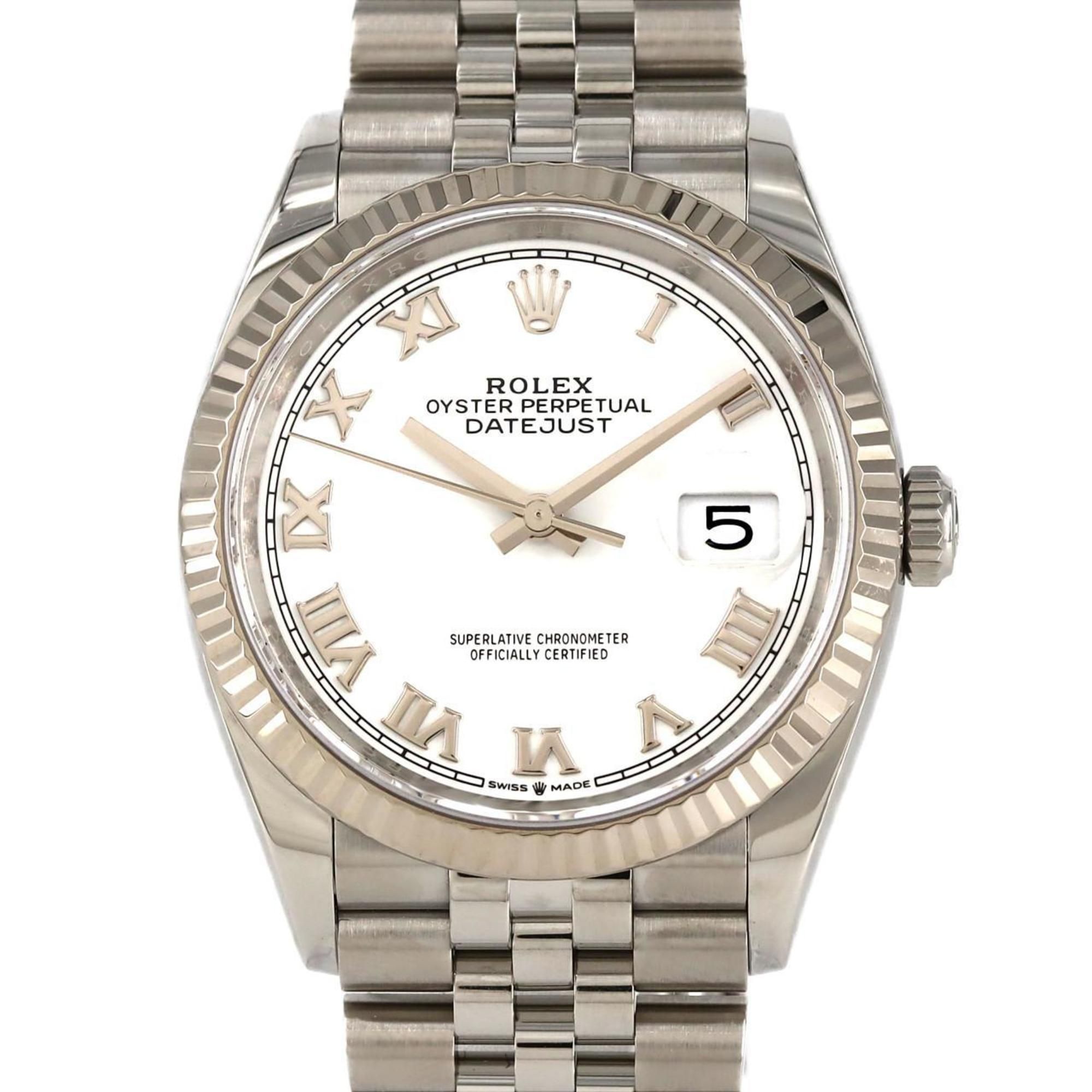 Rolex Datejust 126234 SSxWG Automatic Watch, Random Number