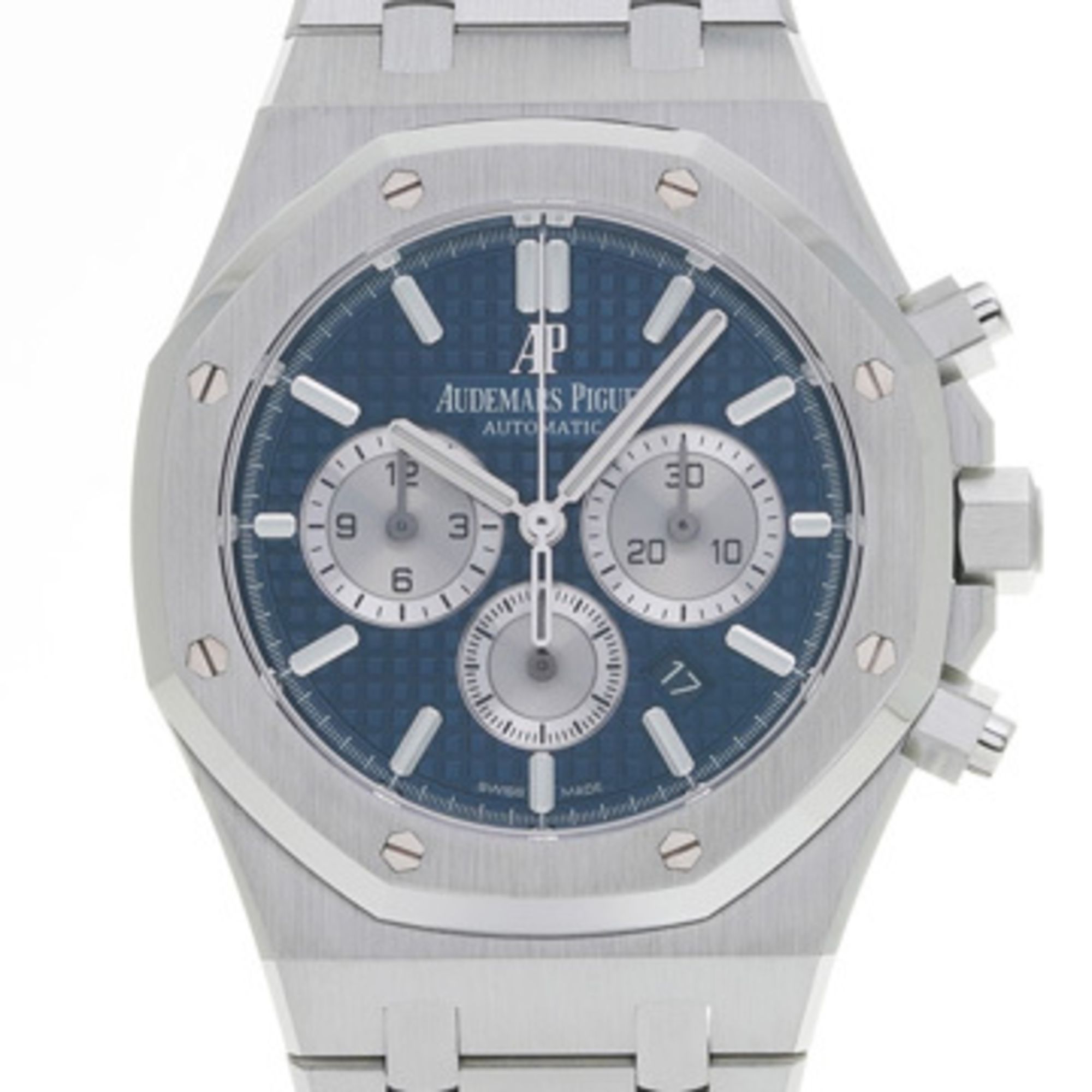 Audemars Piguet Royal Oak Chronograph 26331ST.OO.1200ST.01 Blue/Silver Men's Watch Automatic