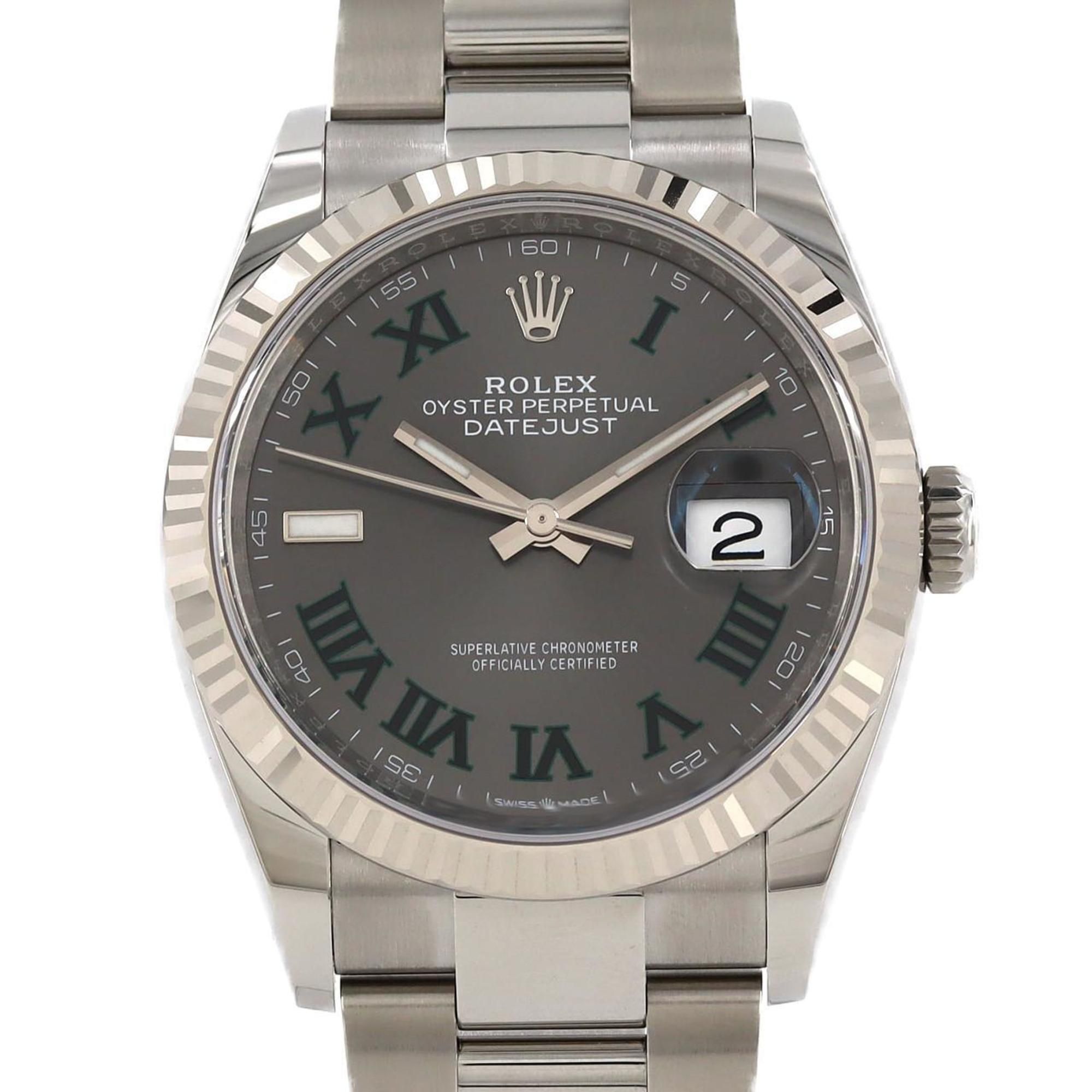 Rolex Datejust 126234?3 SSxWG Automatic Wristwatch Random Number