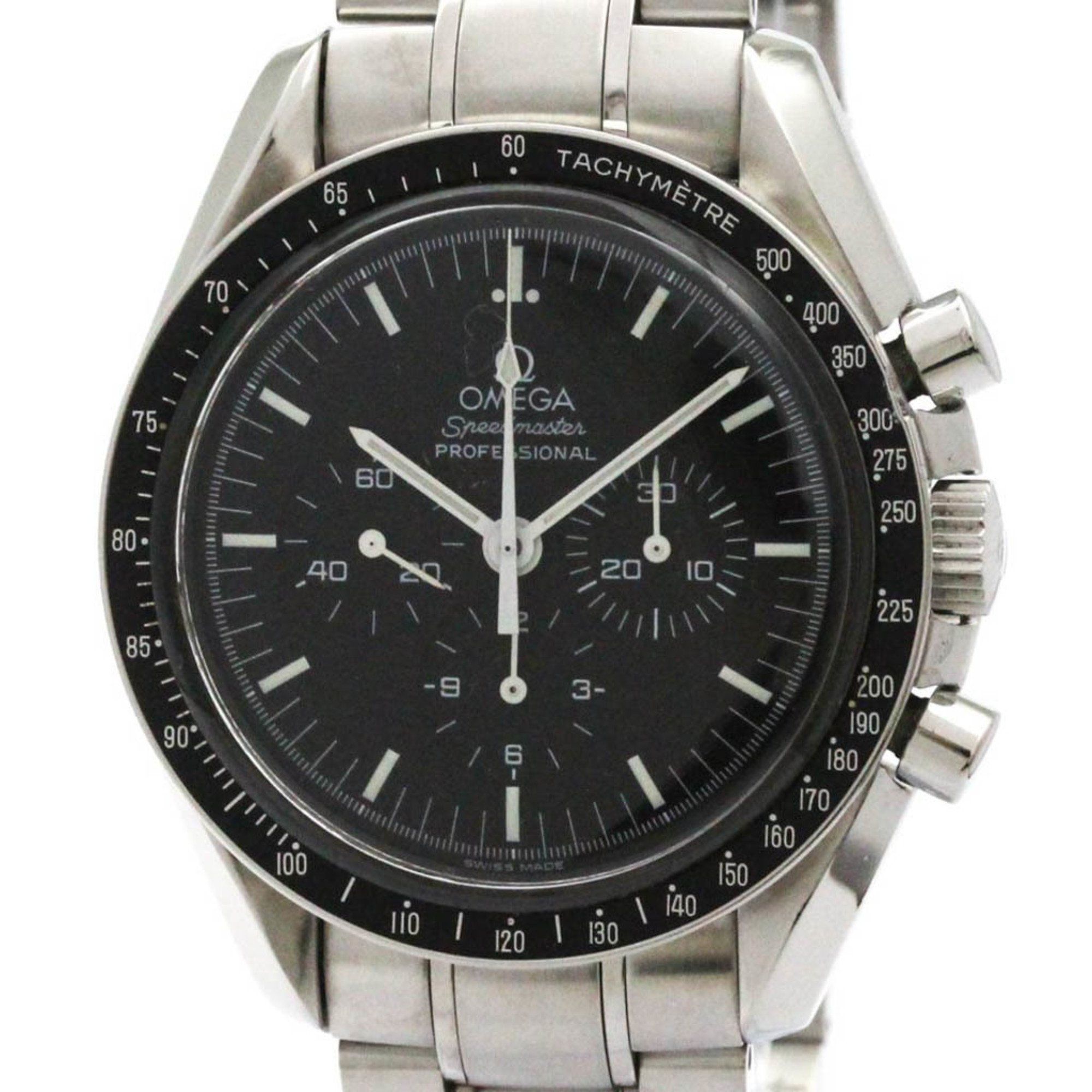 OMEGA Speedmaster Professional Sapphire Back Watch 3572.50 Polished