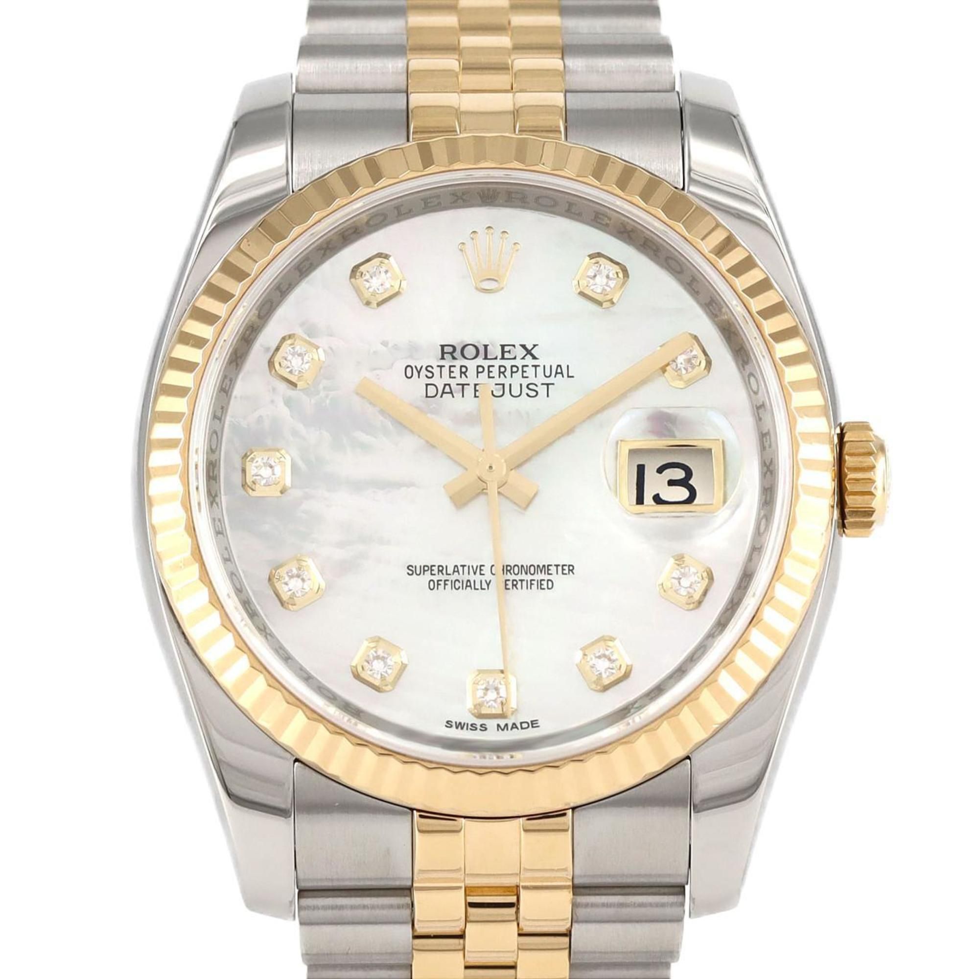 Rolex Datejust 116233NG SSxYG Automatic Watch G Series